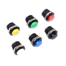 Interruptor de botão momentâneo 16mm SPST R13-507 vermelho verde azul preto branco amarelo comprar usado  Enviando para Brazil