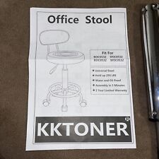 Cadeira de escritório em casa KKTONER altura ajustável giratória cadeira giratória comprar usado  Enviando para Brazil