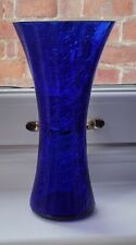 Cobalt blue crackle for sale  NOTTINGHAM