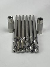Used, ACUFEX 013547 w 013548 Cannulated Drill Bits 11mm (3) and 12mm (3) Sizing Tubes for sale  Shipping to South Africa