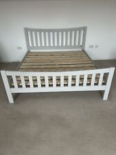 Wooden bed frame for sale  TARPORLEY