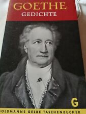 Goethe gedichte 1964 gebraucht kaufen  Weilerswist