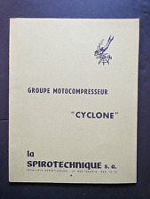 Spirotechnique documentation c for sale  Shipping to Ireland
