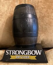  Vintage Breweriana Collectable  "STRONGBOW" Barrel  Bar Font. for sale  Shipping to South Africa