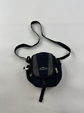 Eddie Bauer Bag Crossbody Organizer Zip Pockets Blue Travel Hiking Adult Mens, used for sale  Shipping to South Africa