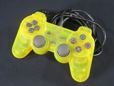dual shock 2 ps2 controller lemon yellow playstation sony Japan game for parts for sale  Shipping to South Africa