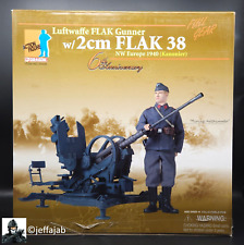 1:6 Dragón 6to Aniversario Segunda Guerra Mundial Alemán Marcus con 2 cm FLAK 38 Pistola LEER NOTAS segunda mano  Embacar hacia Argentina