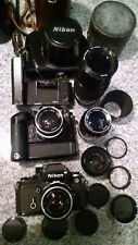 Usado, Cámaras Nikon vintage con lentes/accesorios/estuche segunda mano  Embacar hacia Argentina