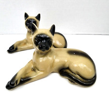 Pair vintage siamese for sale  Shipping to Ireland