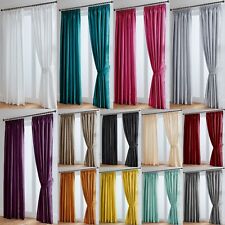 Faux silk curtains for sale  IRVINE