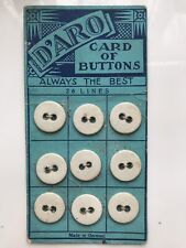 Vintage button card for sale  Ireland