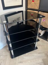 Glass hifi stand for sale  ROYSTON