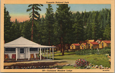 Cabines de tenda de lona 1929 Yosemite Tuolumne Meadows Lodge Ranger Crew Camp CA, usado comprar usado  Enviando para Brazil