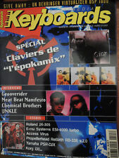KEYBOARDS MAGAZINE N° 125 KORG I30 Roland JX 305 Access Virus PSR DJX etc  for sale  Shipping to Canada