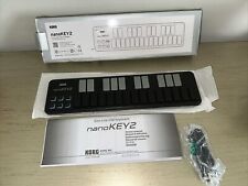Controlador de teclado Korg nanoKEY2 25 teclas com cabo - Preto - TESTADO, usado comprar usado  Enviando para Brazil
