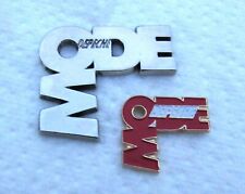 LOT OF 2 PIN'S MUSIC DEPECHE FASHION for sale  Shipping to South Africa