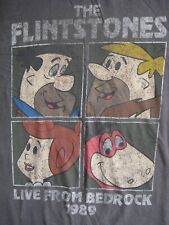 Flintstones black shirt for sale  SWINDON