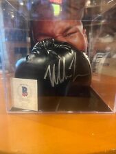 Guante de boxeo Everlast autografiado firmado por Mike Tyson Beckett Certificado de autenticidad en estuche de exhibición, usado segunda mano  Embacar hacia Argentina