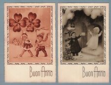 Cr1926 cartoline augurali usato  Torino