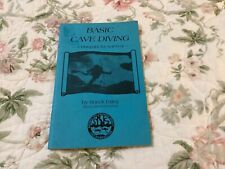 1986 Basic Cave Diving By Exley Scuba Speleological Survival Planprint 5ta edición segunda mano  Embacar hacia Argentina