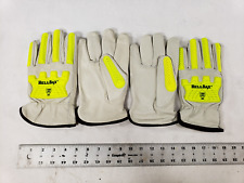 5 work leather pairs gloves for sale  Kansas City