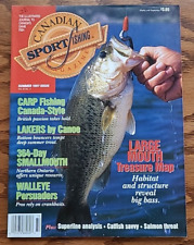 Revista canadiense de pesca deportiva verano 1997 lakers de pesca de carpa por tesoro de canoa segunda mano  Embacar hacia Argentina