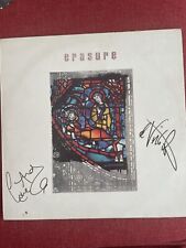 Erasure album signed for sale  FRIZINGTON