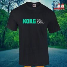 Usado, Nova Camiseta Unissex Logotipo KORG Music Always EUA Tamanho P - 5XL Frete Grátis comprar usado  Enviando para Brazil
