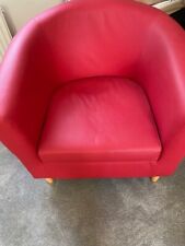 red tub chair for sale  WITNEY