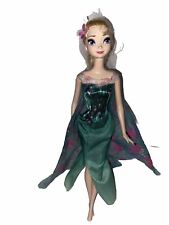Boneca Frozen Fever aniversário Elsa 12” flores rosa na capa Disney Mattel, usado comprar usado  Enviando para Brazil