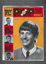Pop Weekly Magazine Ringo Starr Beatles No 39 comprar usado  Enviando para Brazil