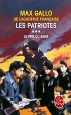 Patriotes tome sang d'occasion  France