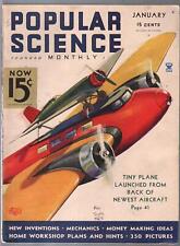PULP: Ciência Popular 1/1938-Witttmack-armas a gás-atrobacias de caminhão motor-Zeppel... comprar usado  Enviando para Brazil