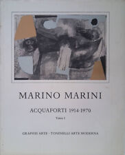 Marino marini. acquaforti usato  Italia