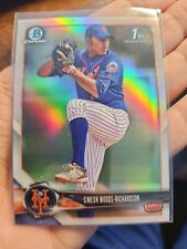 Simeon Woods-Richardson 2018 1st Bowman Draft Chrome Refractor #BDC-181 RC for sale  Shipping to South Africa