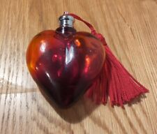 Glass red heart for sale  HAYWARDS HEATH