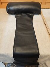 Used, **NEW** Octane Head & Neck Pillow Black Leather Standard - NOB - Solid pattern for sale  Shipping to South Africa