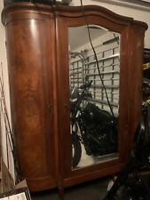 Antique walnut mirrored for sale  Fort Lauderdale