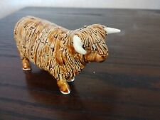 Highland cow ceramic for sale  LOUGHBOROUGH