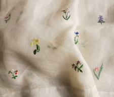 embroidered voile for sale  LITTLEHAMPTON