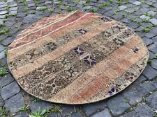 Circle patchwork rug for sale  USA