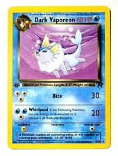 Pokemon Dark Vaporeon 45/82 (INV1481) 1st. Edition Unplayed Mint!! for sale  Canada