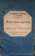Abrechnungsbuch 1852 gebraucht kaufen  Berlin