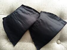 Blusa de jaqueta flexível macia preta faça você mesmo substituições de ombreiras pronta para costura comprar usado  Enviando para Brazil