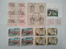 Lotto francobolli quartine usato  Pozzallo