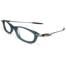 Usado, Monturas de gafas vintage Oakley Why1 11-648 pizarra azul mate plata 49-19-130 segunda mano  Embacar hacia Argentina