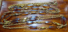 Vintage long amber for sale  PICKERING