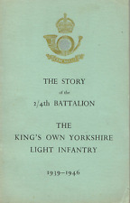 Story 4th battalion for sale  DONCASTER