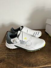 Adidas ZG21 BOA Golf Shoes White/acid yellow/size 9.5 uk free postage for sale  Shipping to South Africa