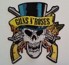 Guns N' Roses ~ PARCHE ~ Esqueleto de barra ~ Bordado ~ 3/8" x 3 1/4" ~ Hierro o coser segunda mano  Embacar hacia Argentina